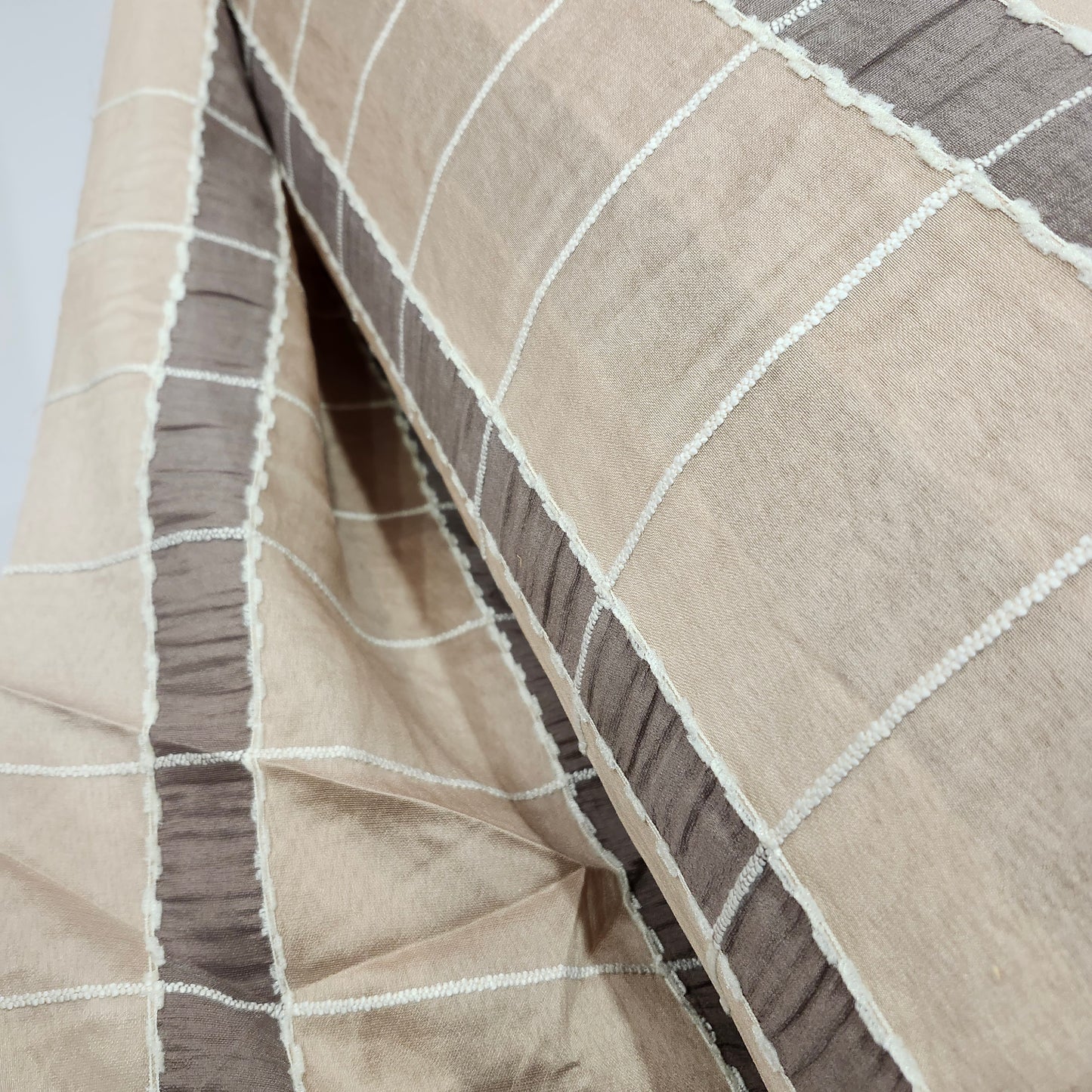 Wide Cream Drapery