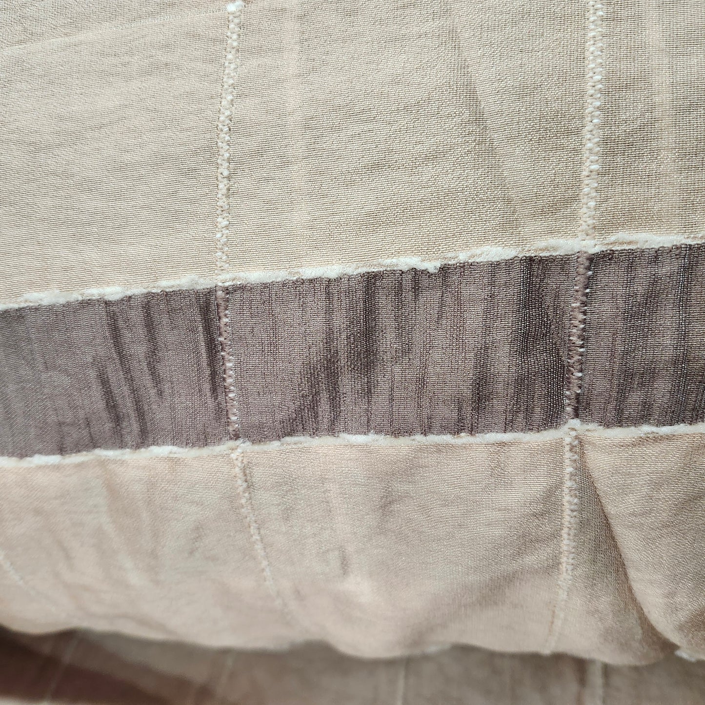 Wide Cream Drapery