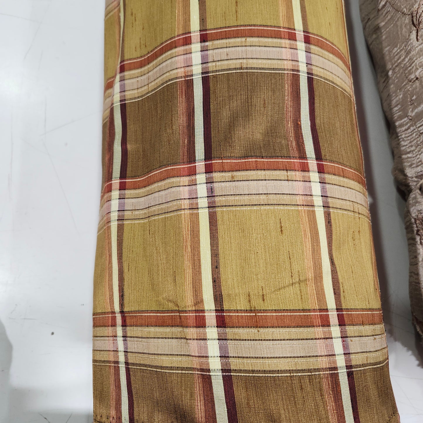 Wide Rust Drapery