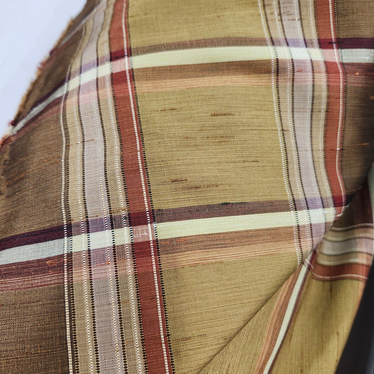 Wide Rust Drapery