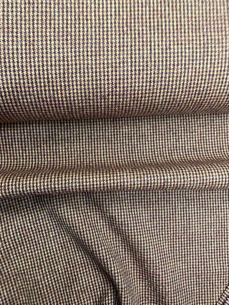 Wool Brown Fabric