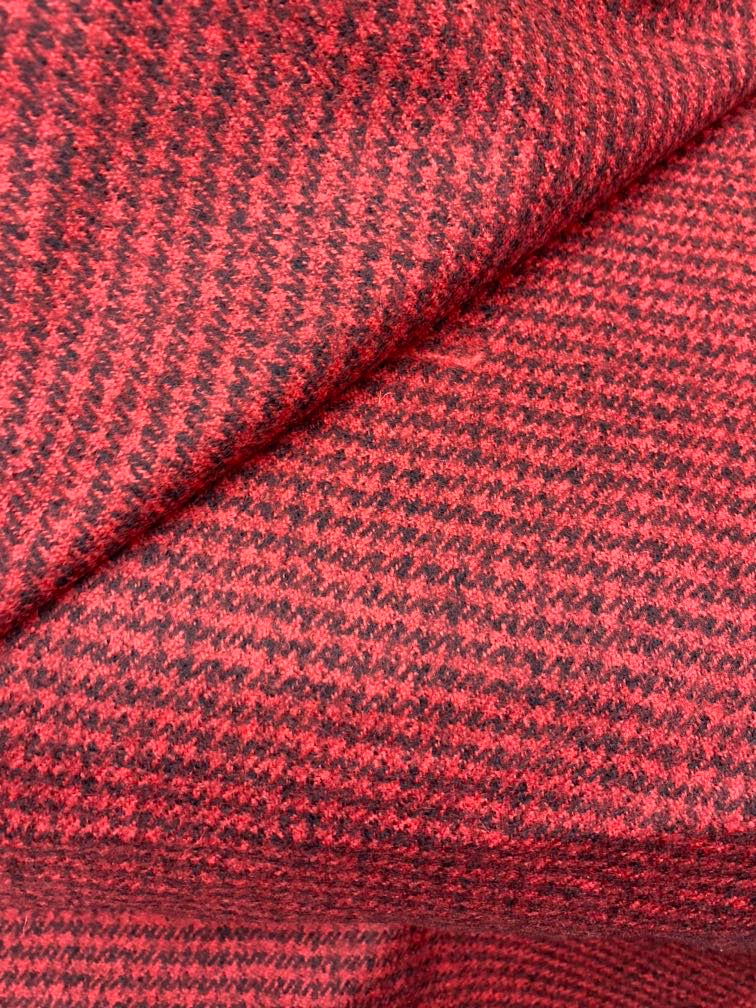 Wool Red Fabric