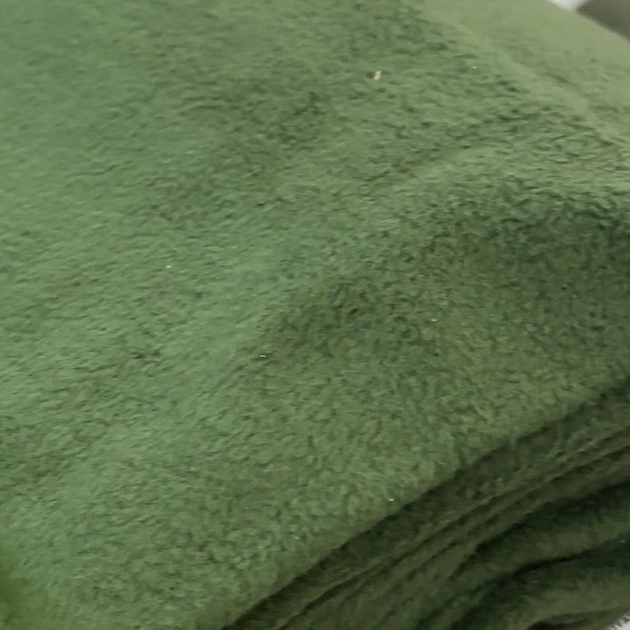 Fleece Solid Forest Green