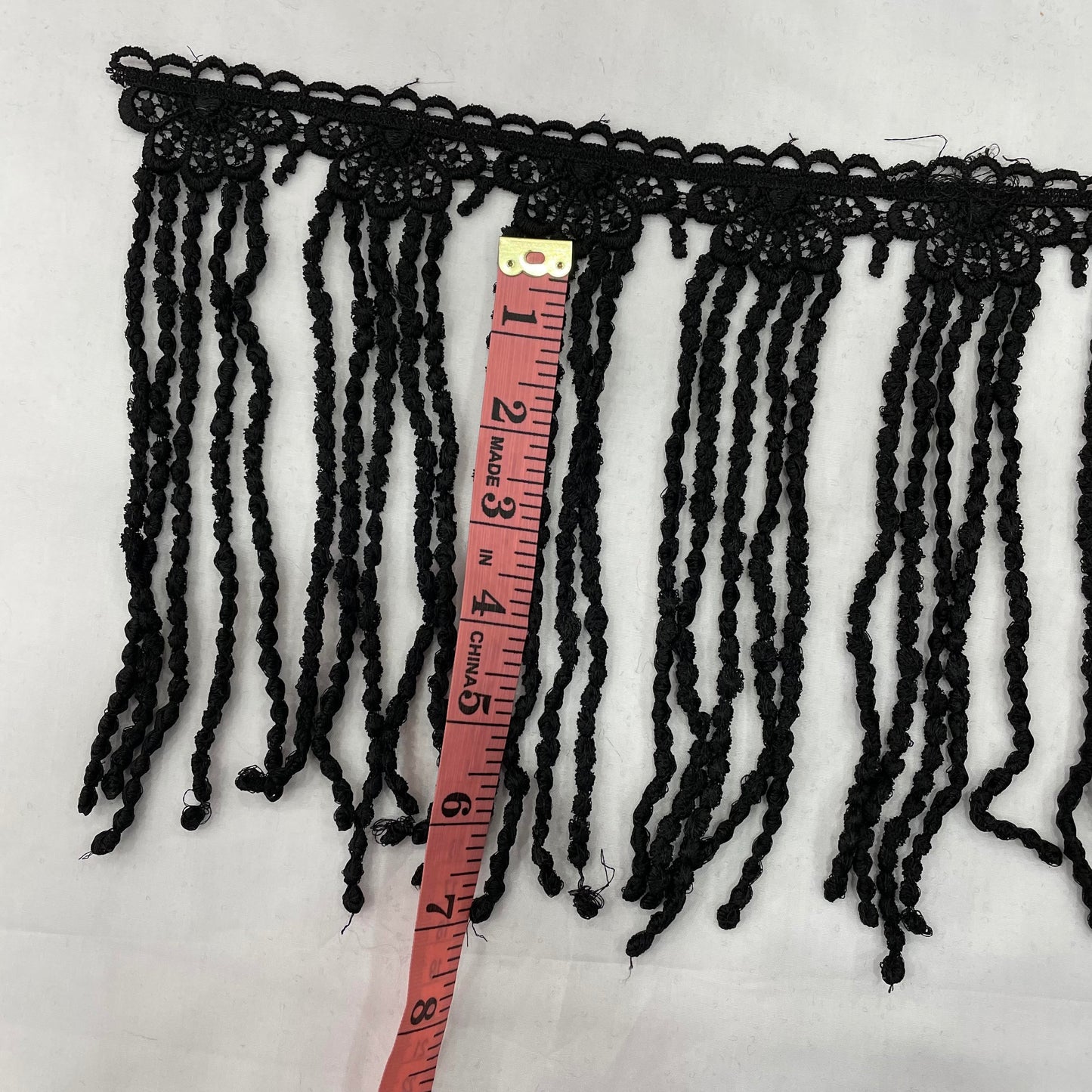 7 Inch Medium Gothic Style Fringe