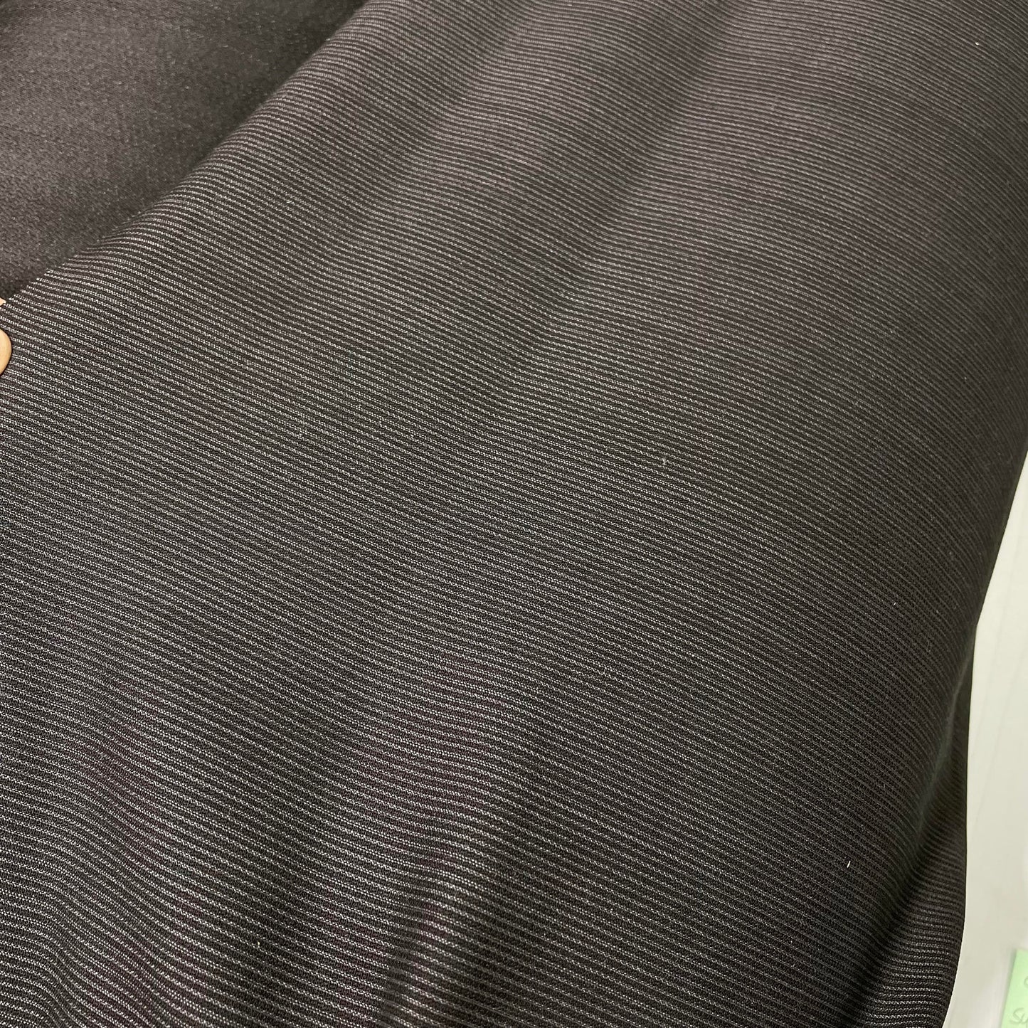 Poly-Wool Suiting, Striped