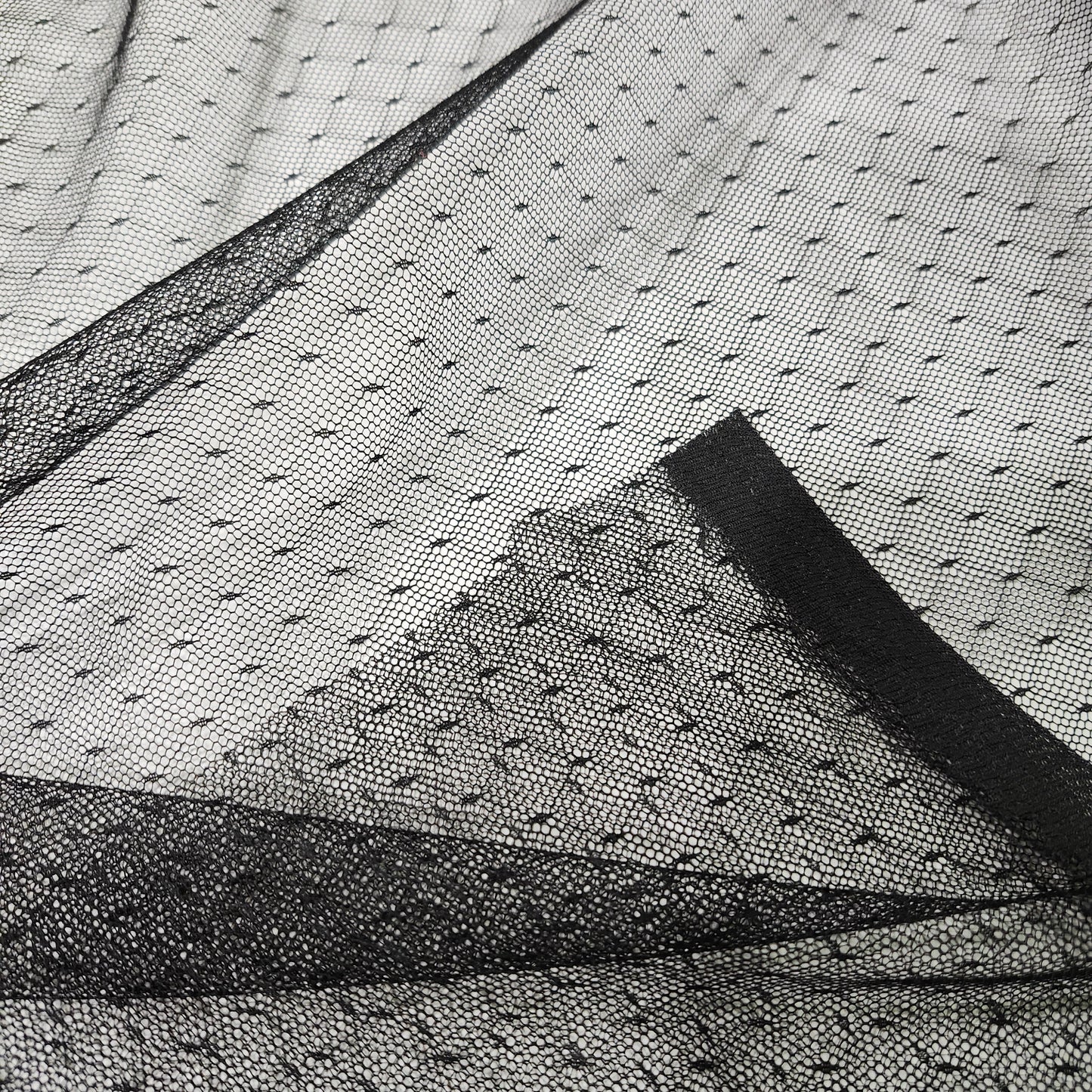 Wide Black Lace