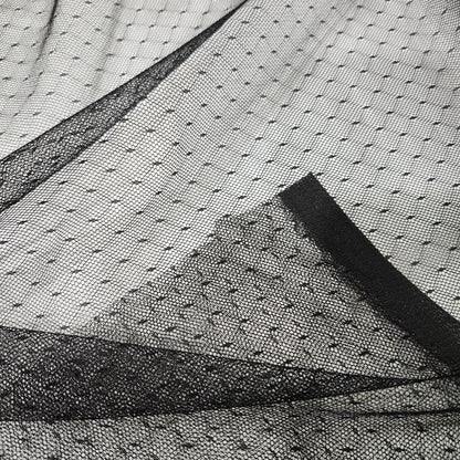 Wide Black Lace