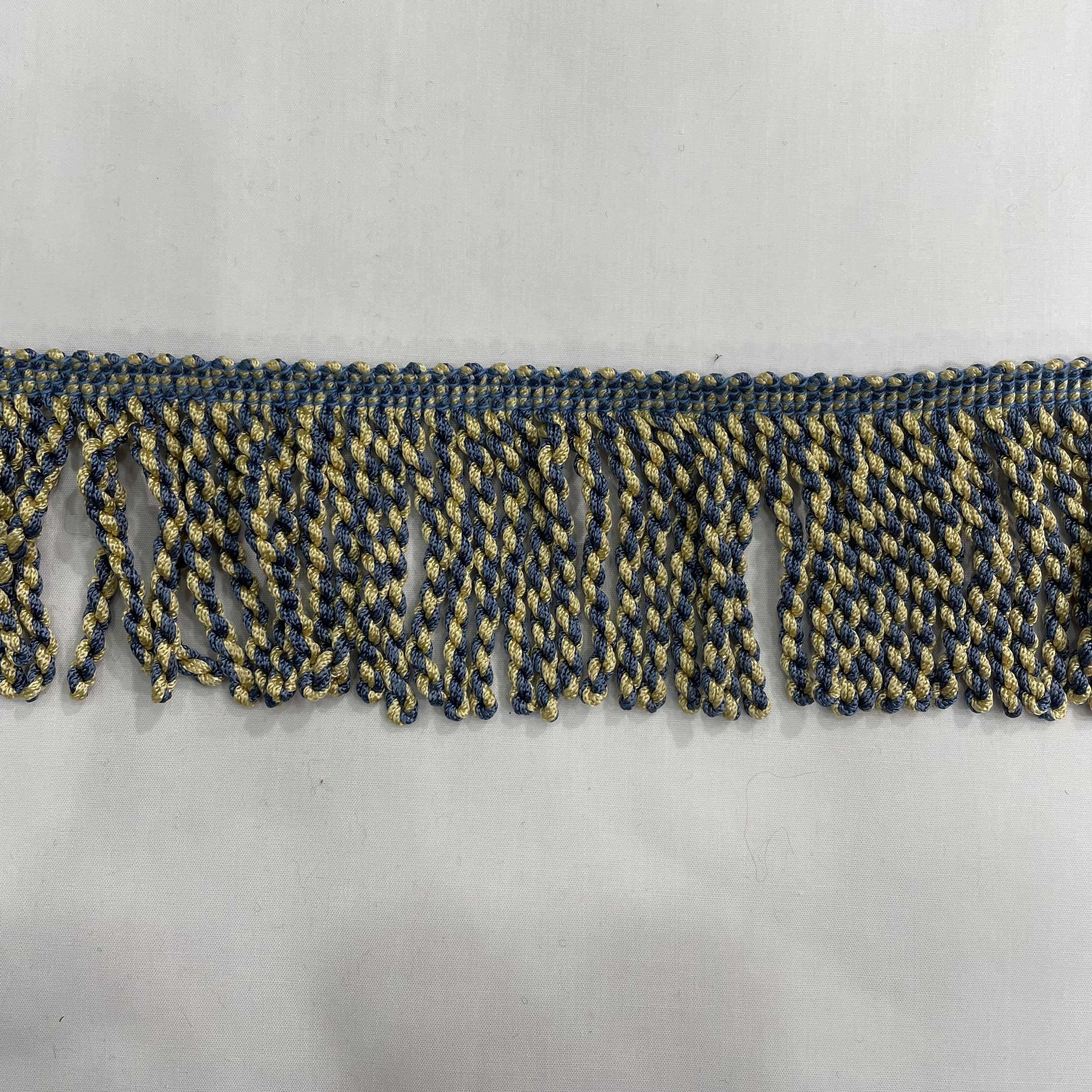 2.5 Inch Upholstery Fringe Cream