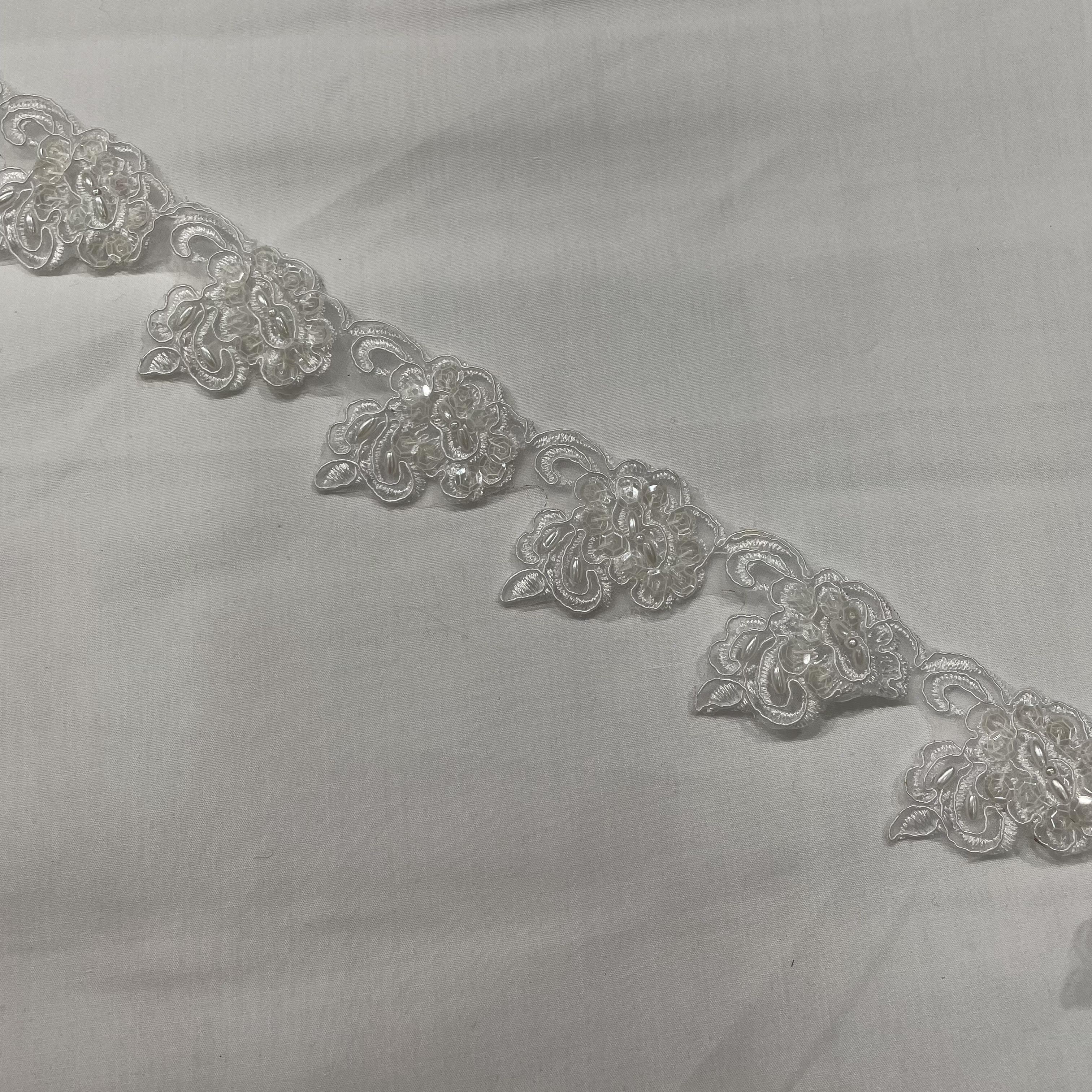 Bridal Lace with Pearls