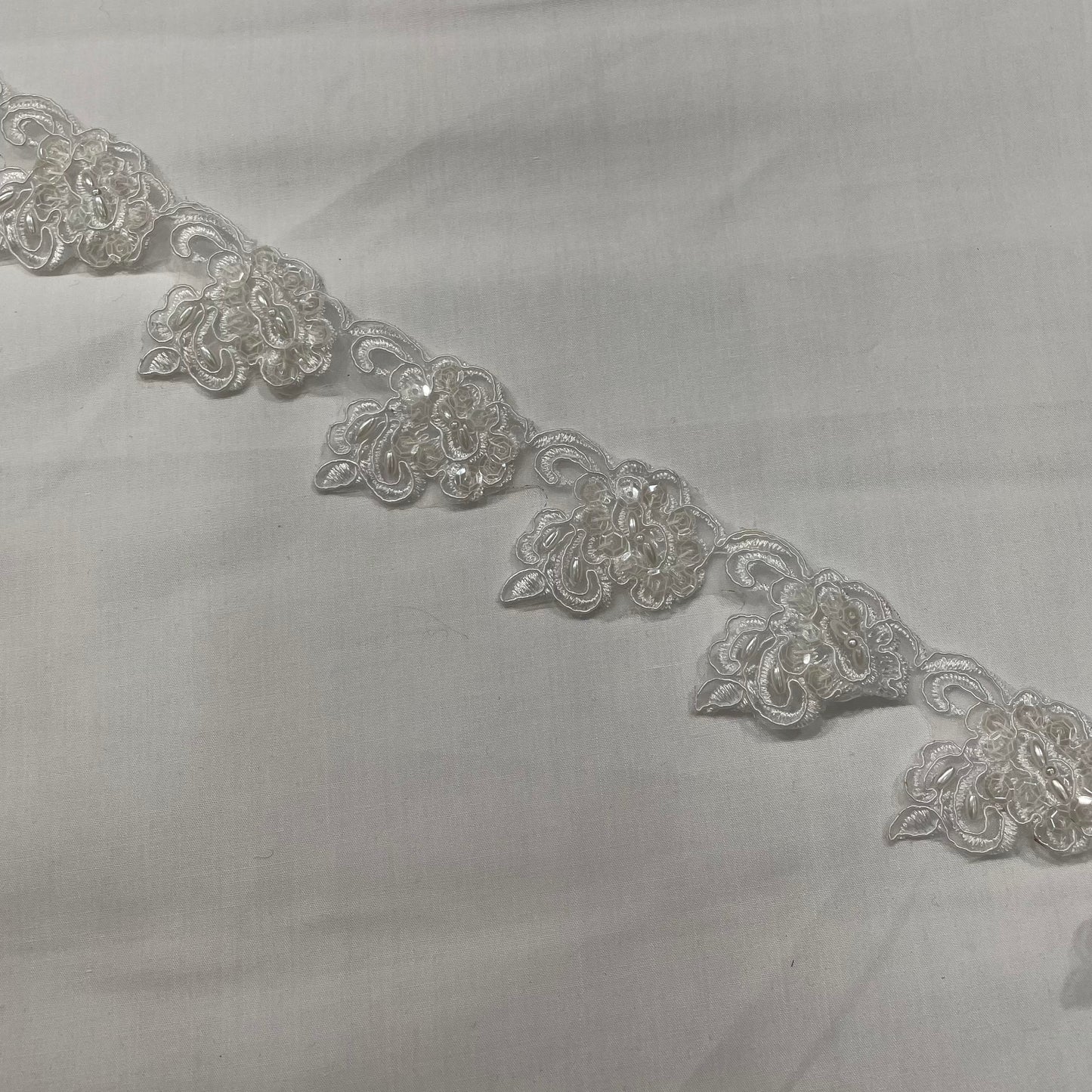 Bridal Lace with Pearls