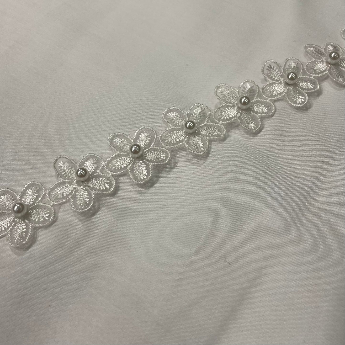 Flower Bridal Lace Trim with