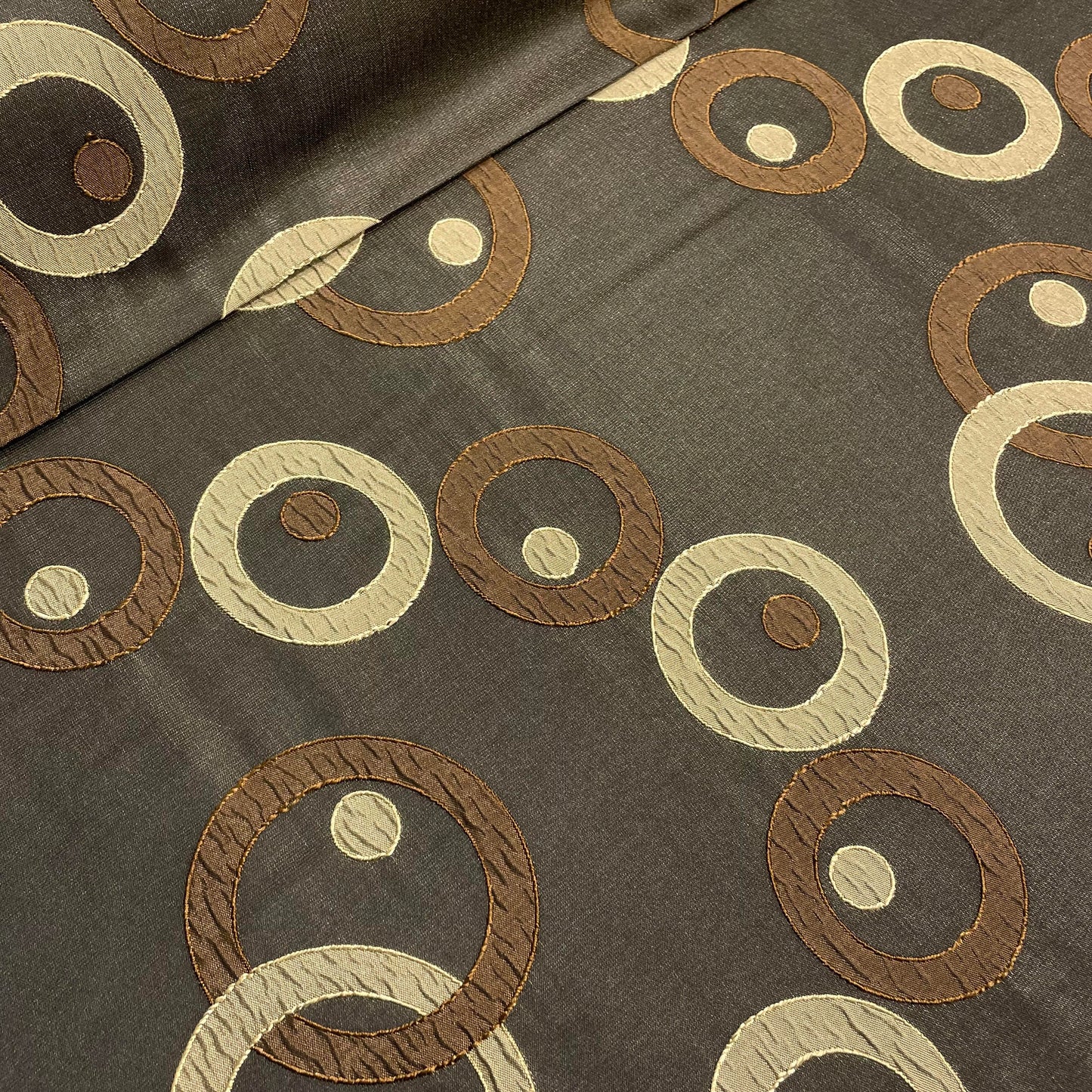Upholstery with Ring Pattern