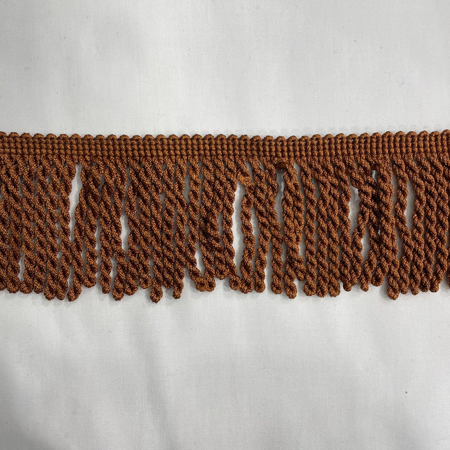 2.5 Inch Upholstery Fringe Burnt