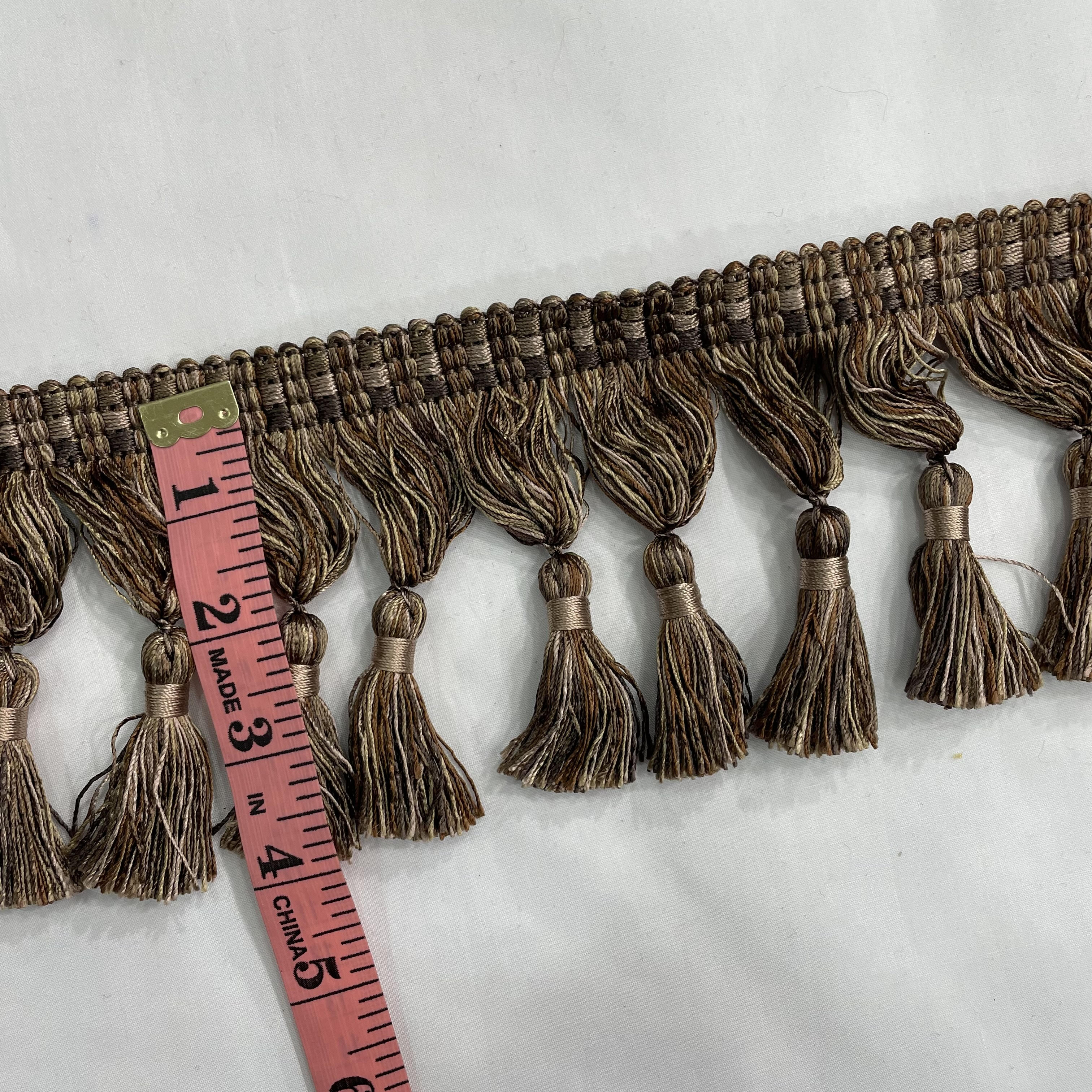 4 Inch Tassel Chocolate