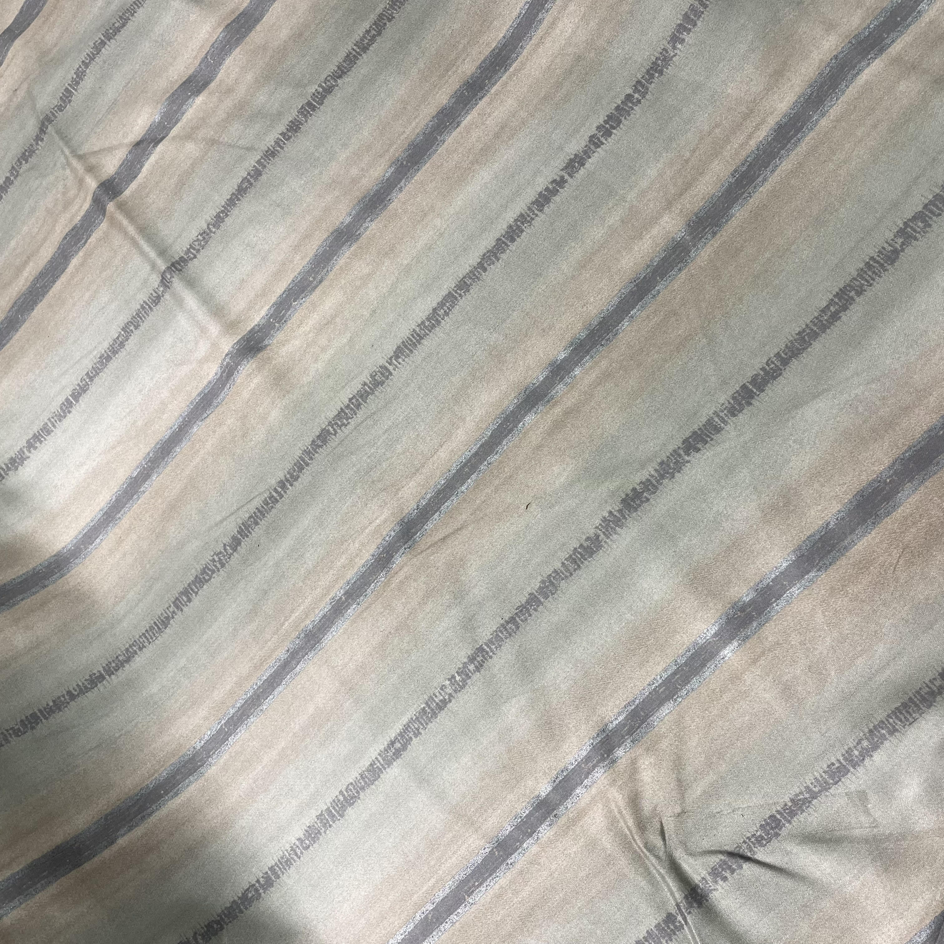Cotton Stripe Print