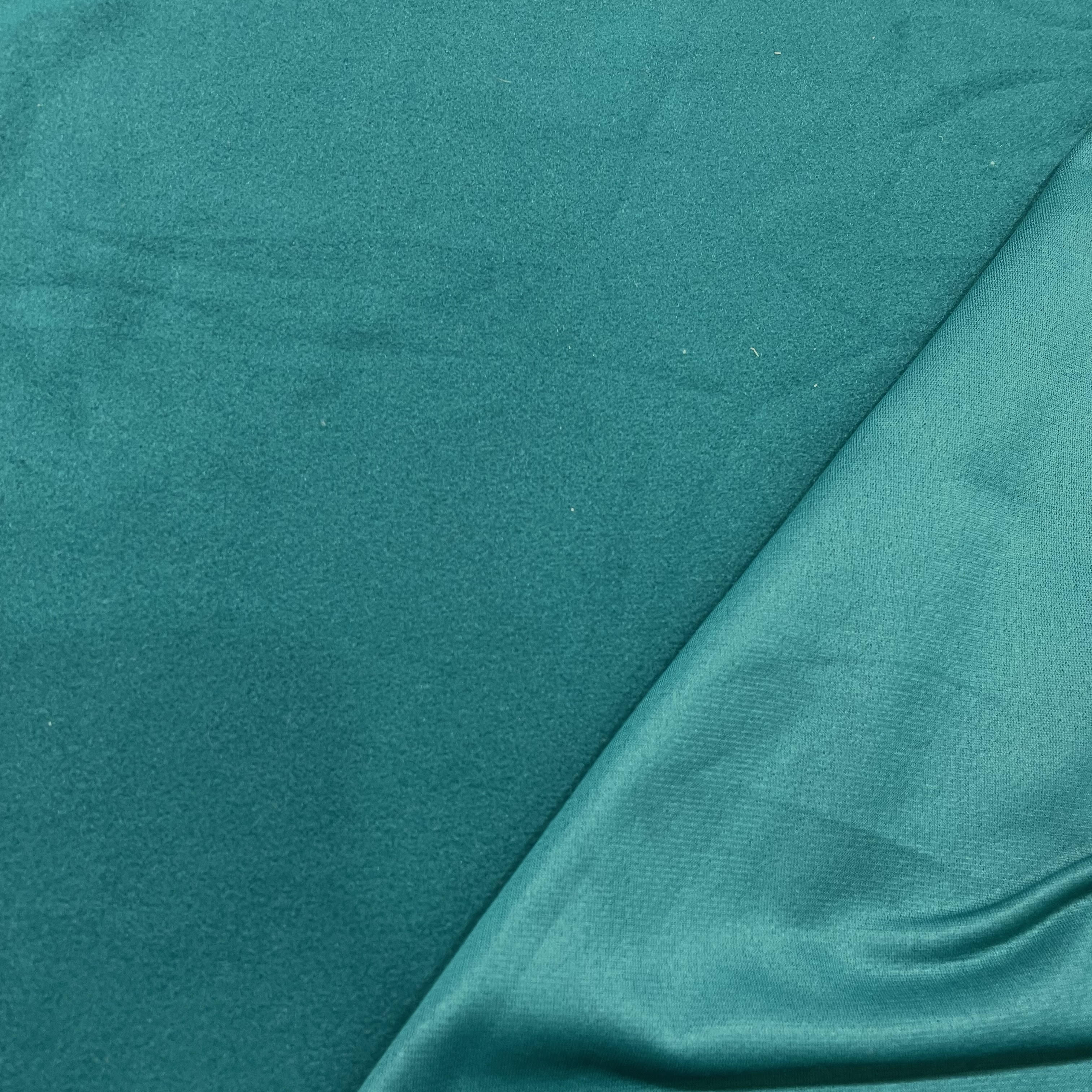 Hoodie, Poly-Cotton Dark Cyan