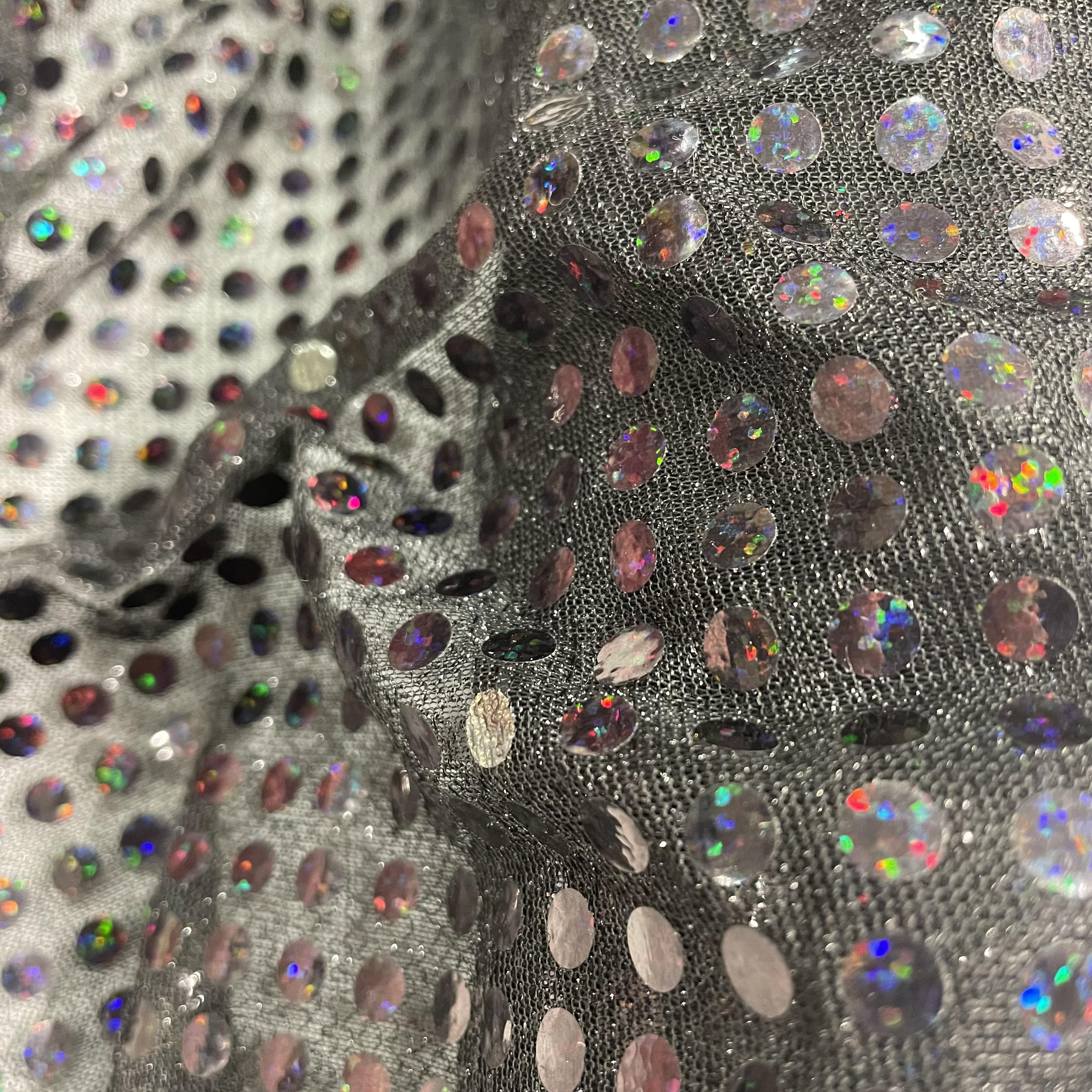 Sequin Dark Rainbow