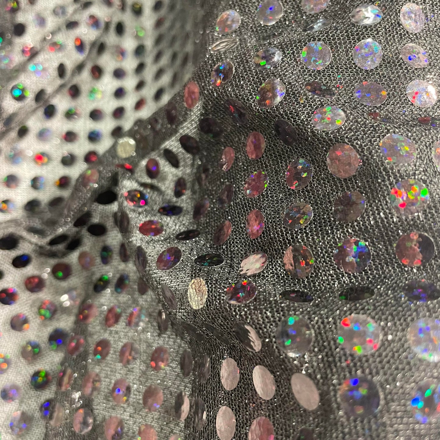 Sequin Dark Rainbow