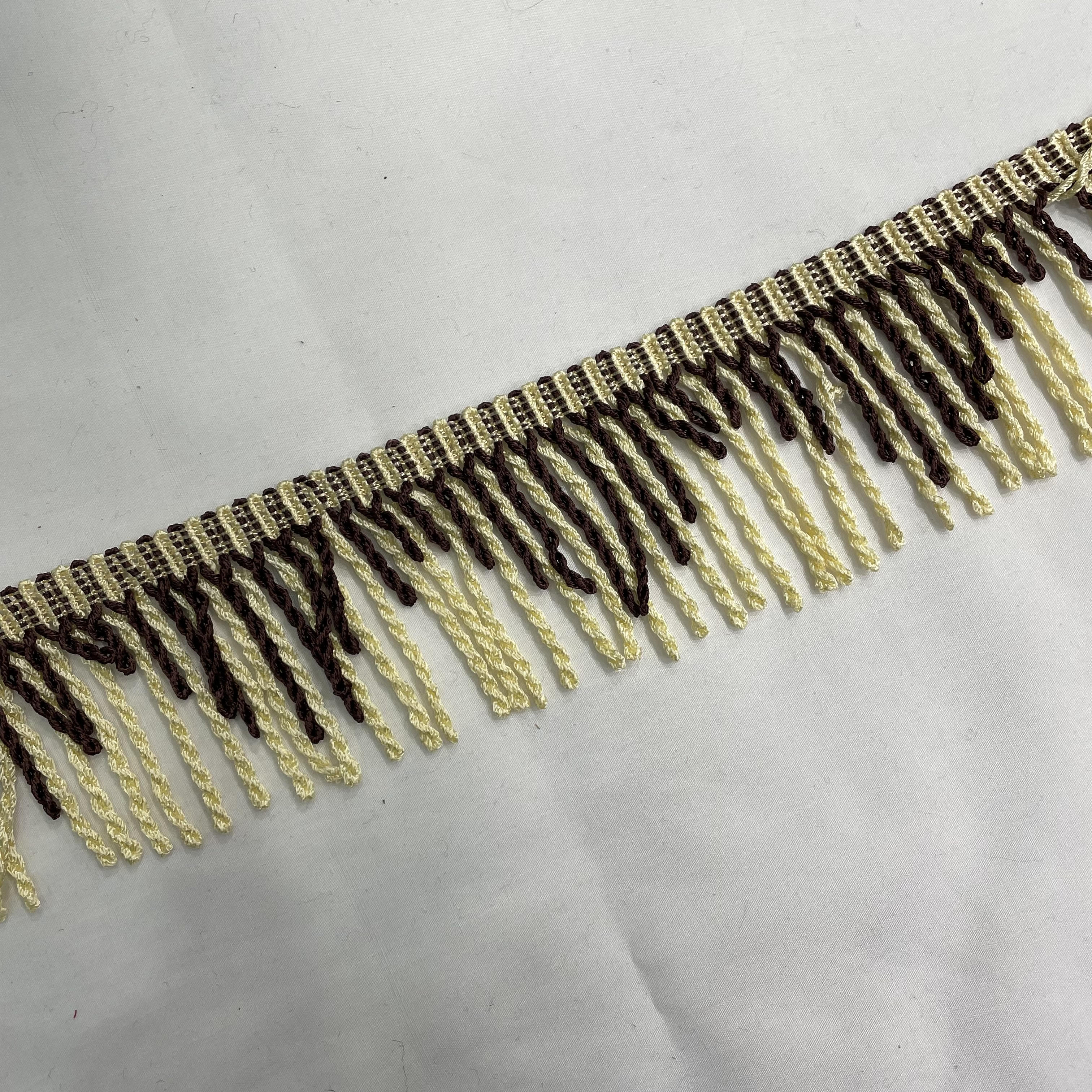 3 Inch Upholstery Fringe Dark