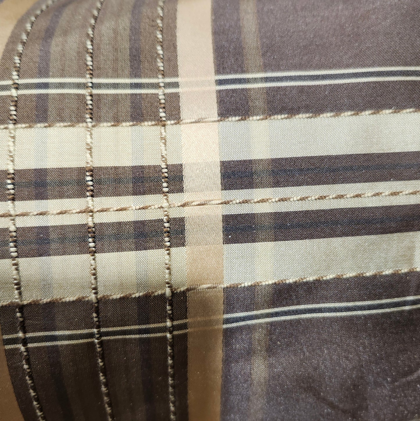 Wide Brown Drapery