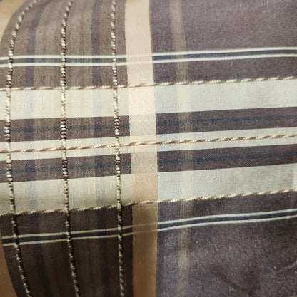 Wide Brown Drapery