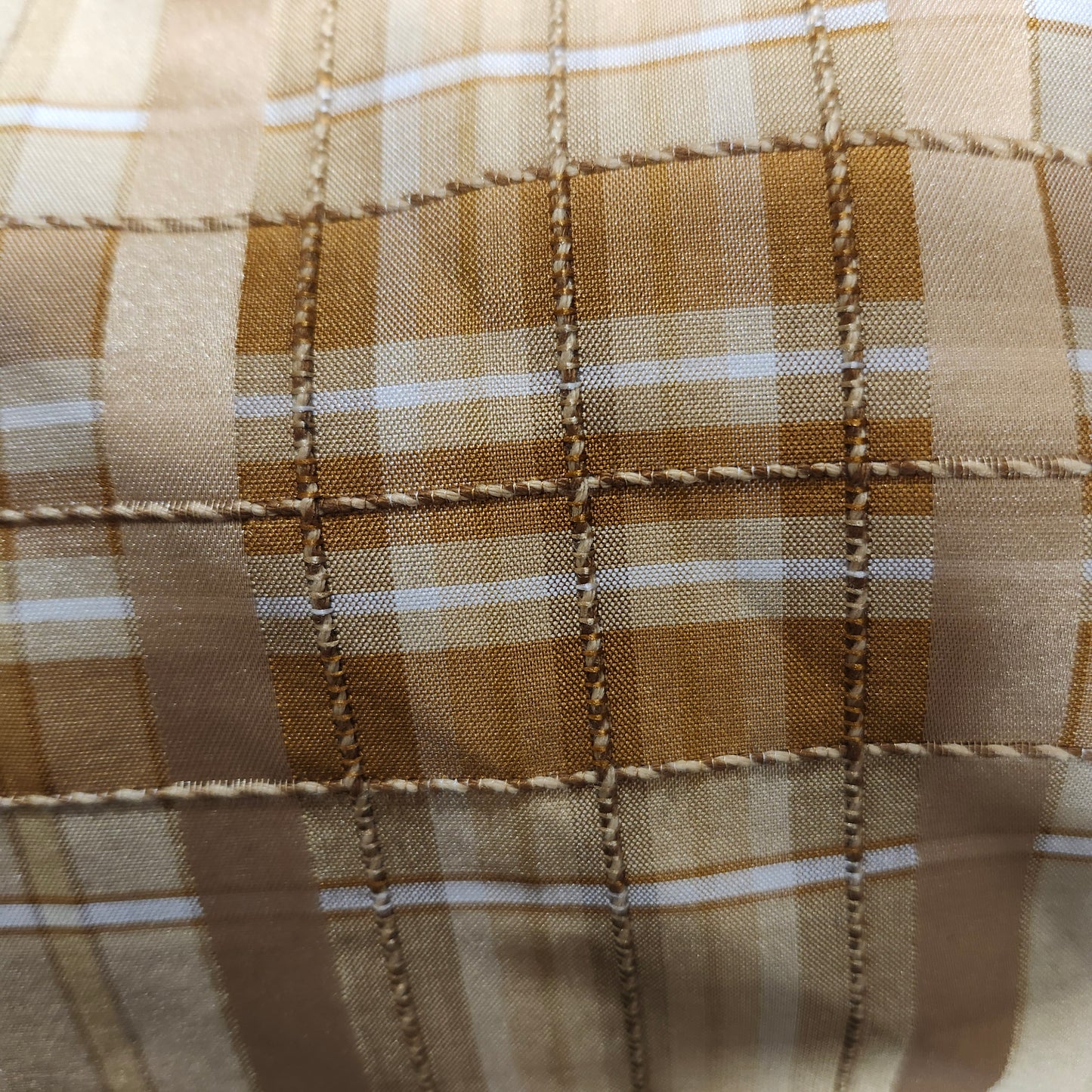 Wide Beige Drapery