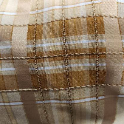 Wide Beige Drapery