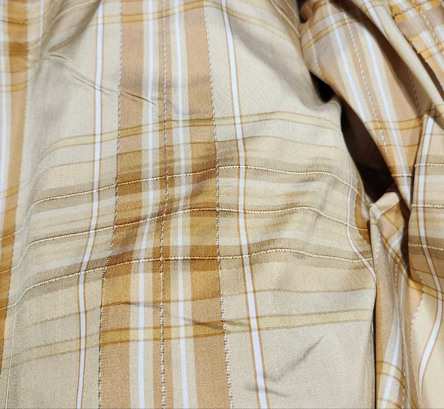 Wide Beige Drapery