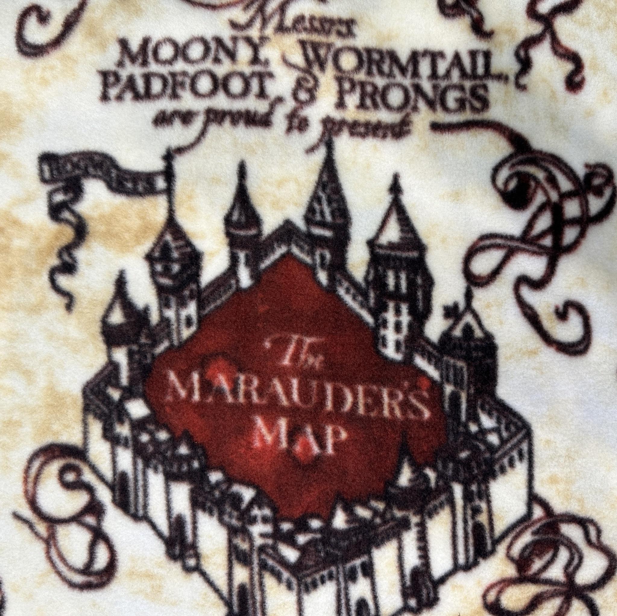 Fleece Harry Potter, Maradeur's Map