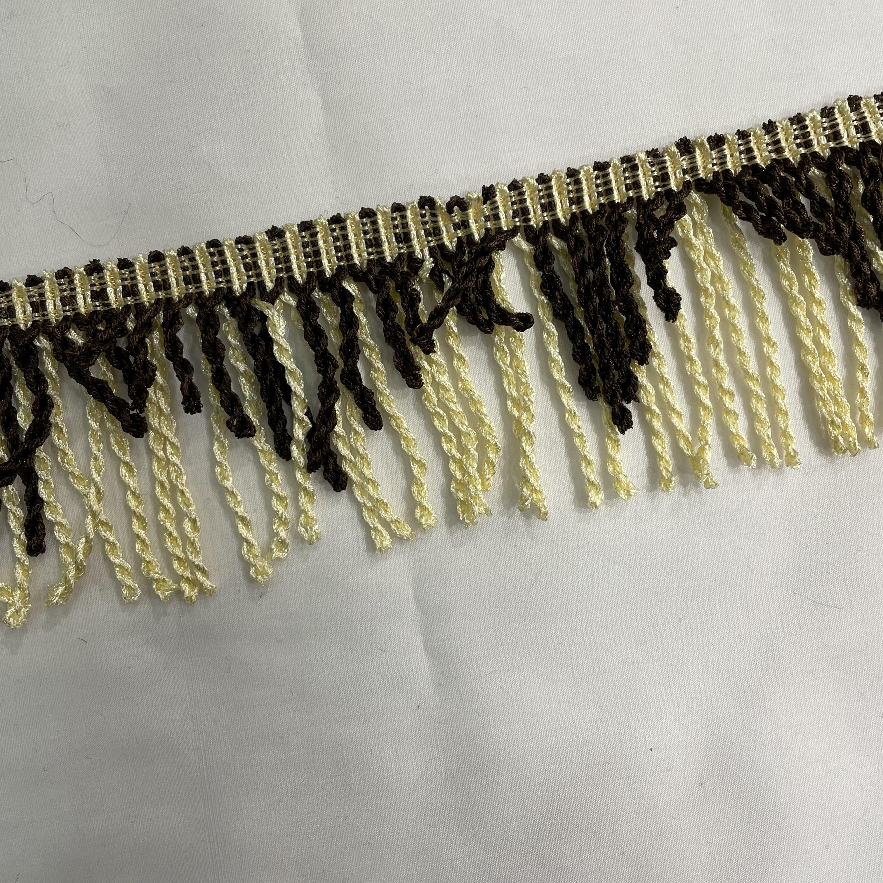 3 Inch Upholstery Fringe Extra Dark
