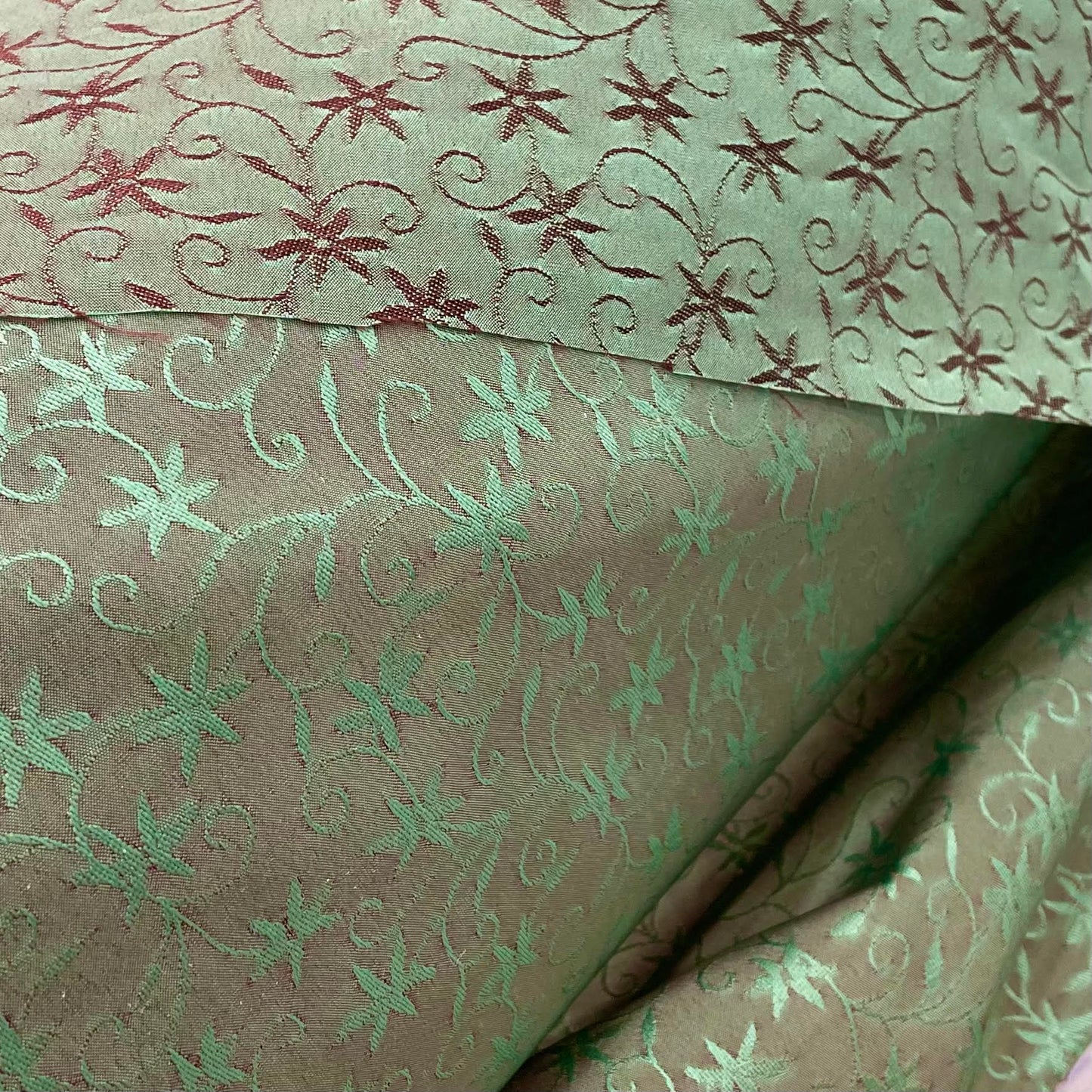 Polyester Taffeta with Floral Design