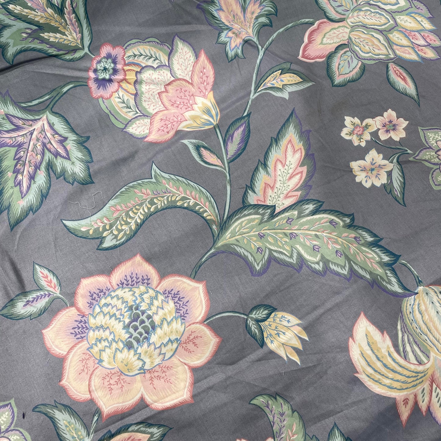 100% Cotton, Flowers,