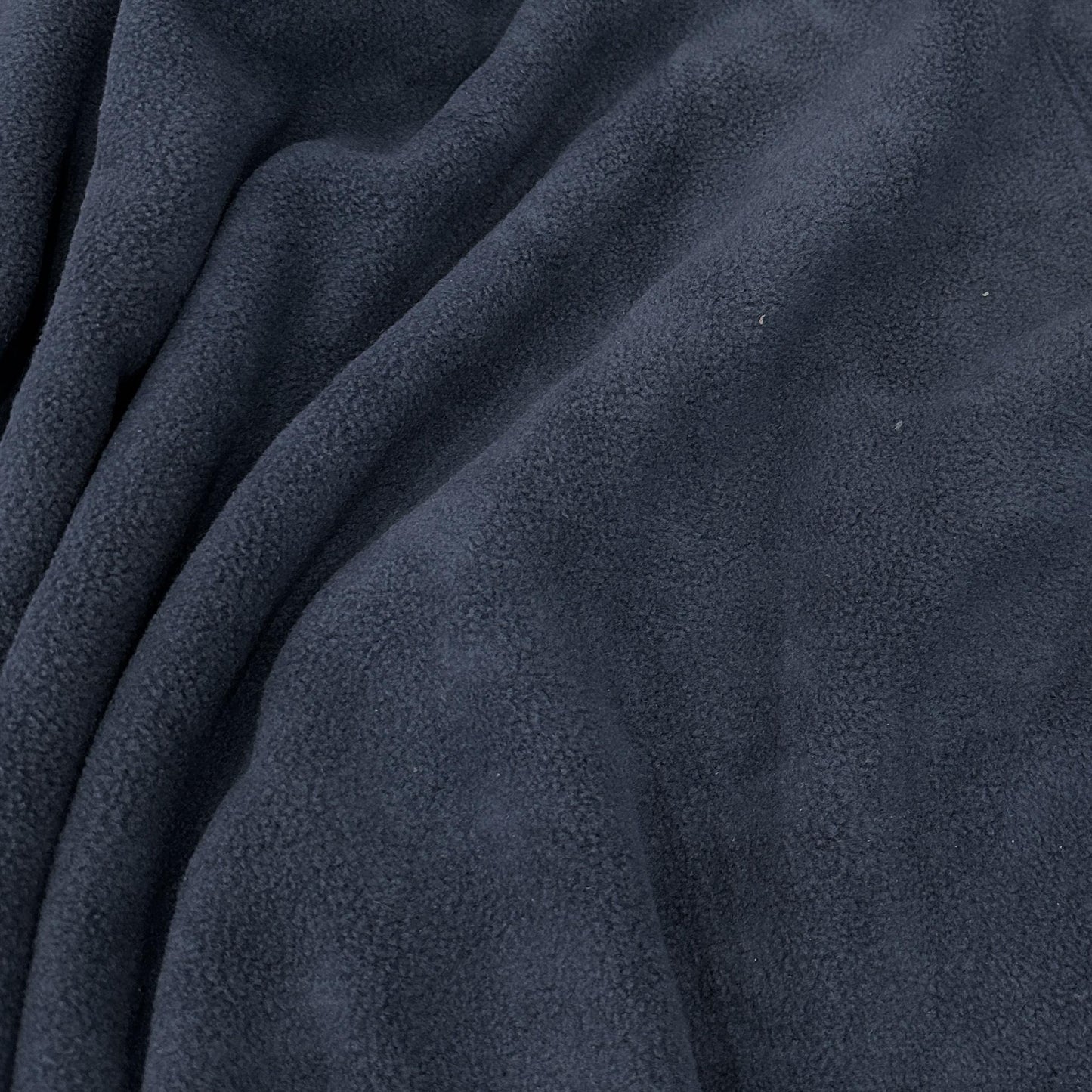 Fleece Solid Navy Blue