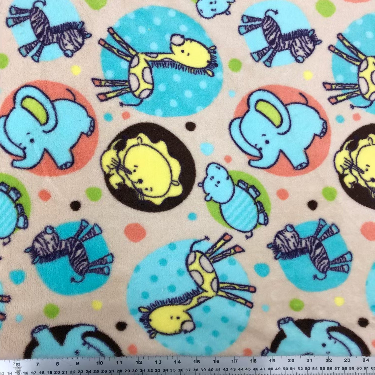Fleece Minky Animal