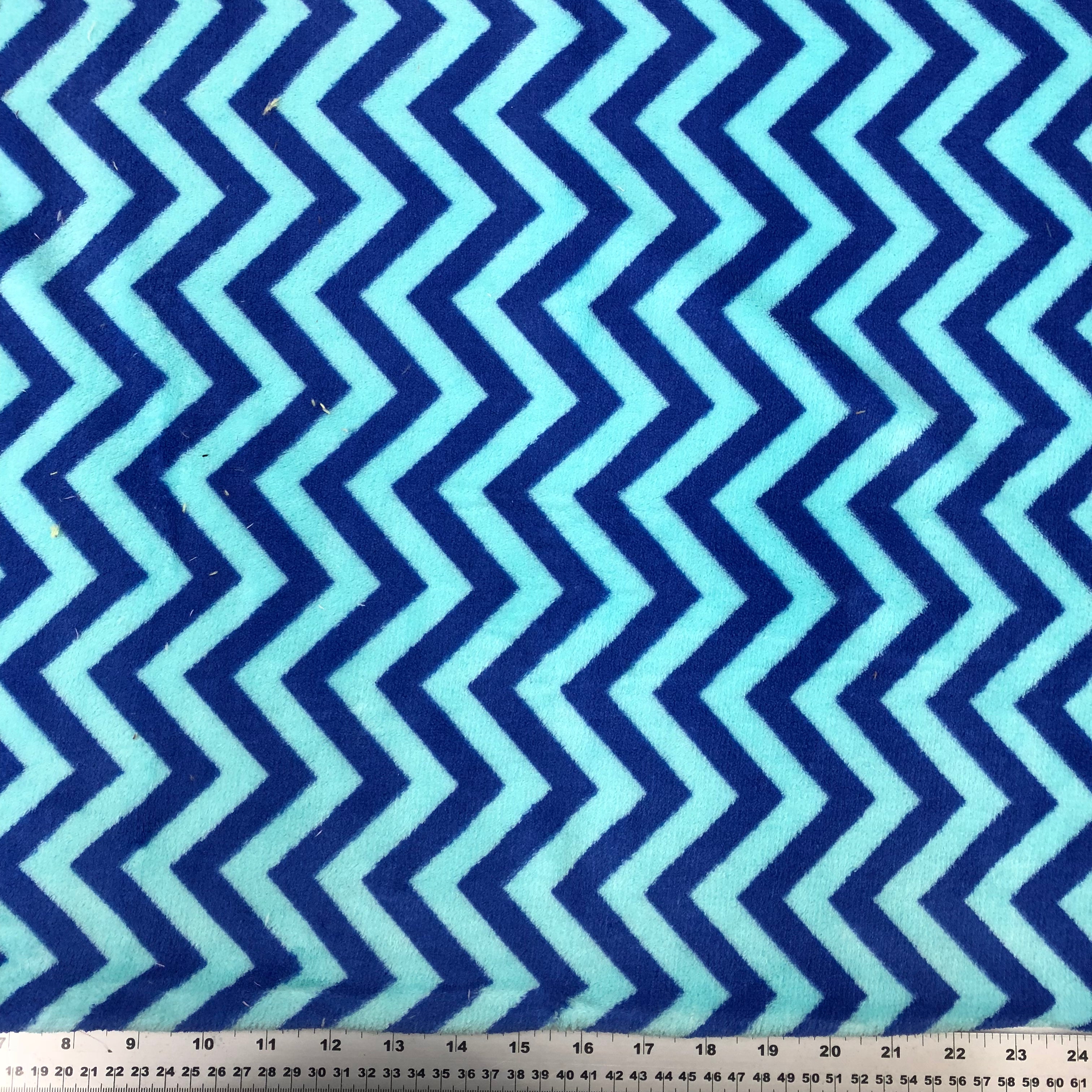Minky Fleece Chevron