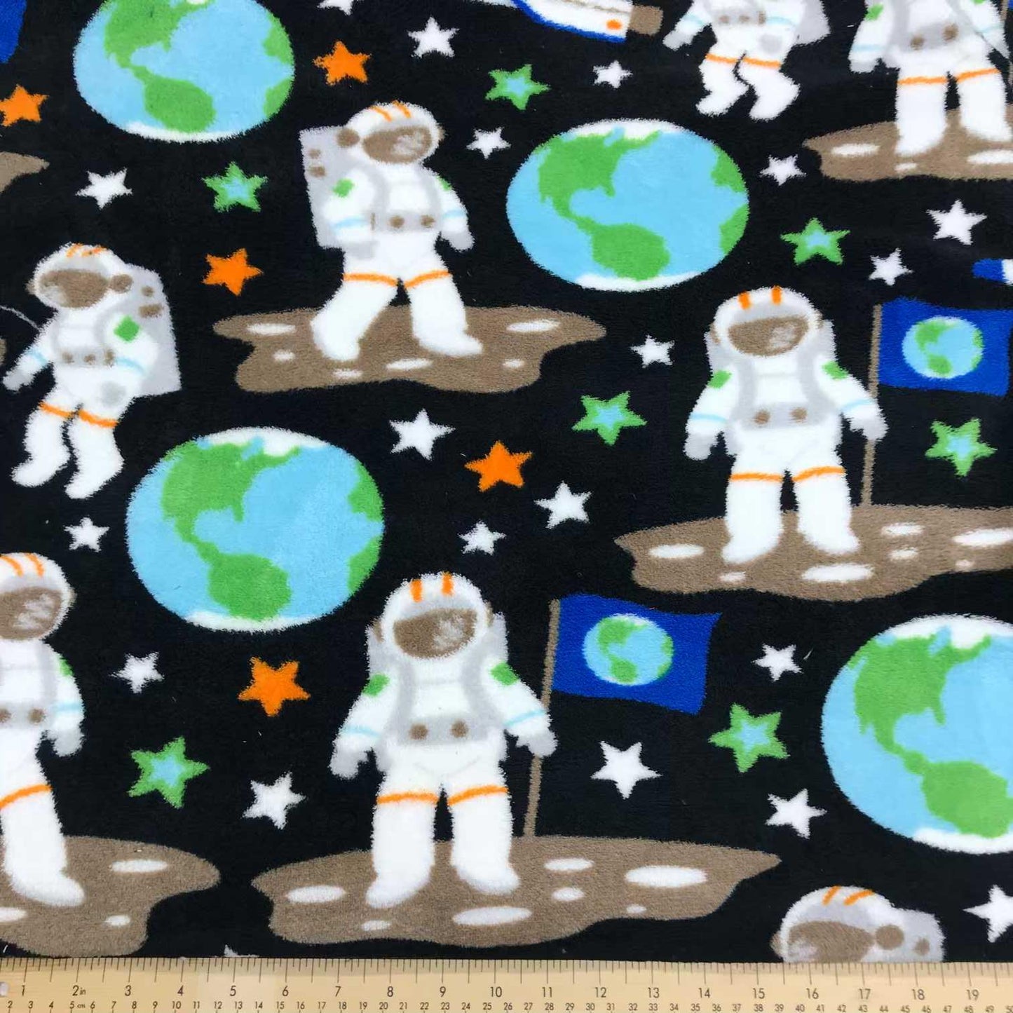 Minky Fleece Space