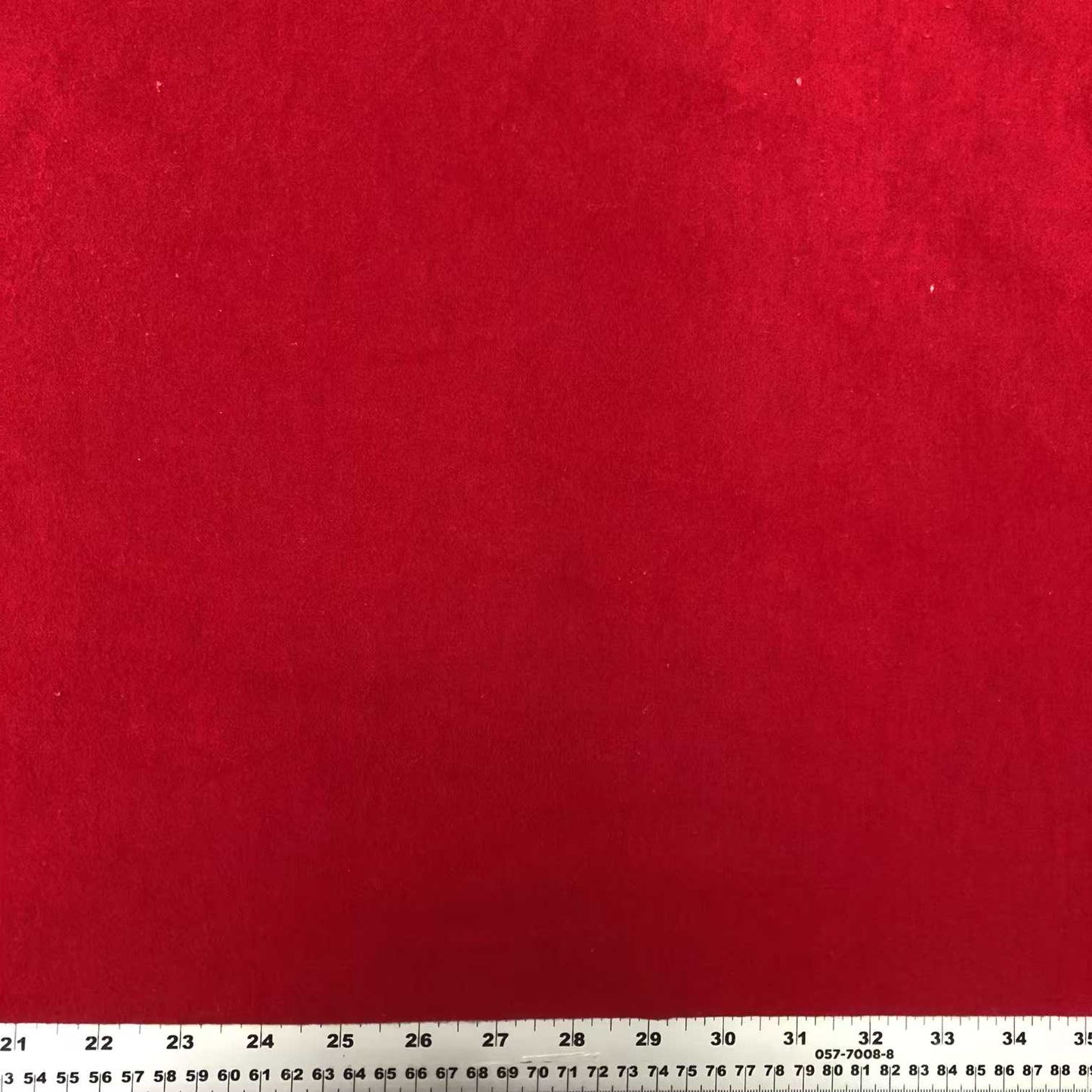 Flannel Solid red