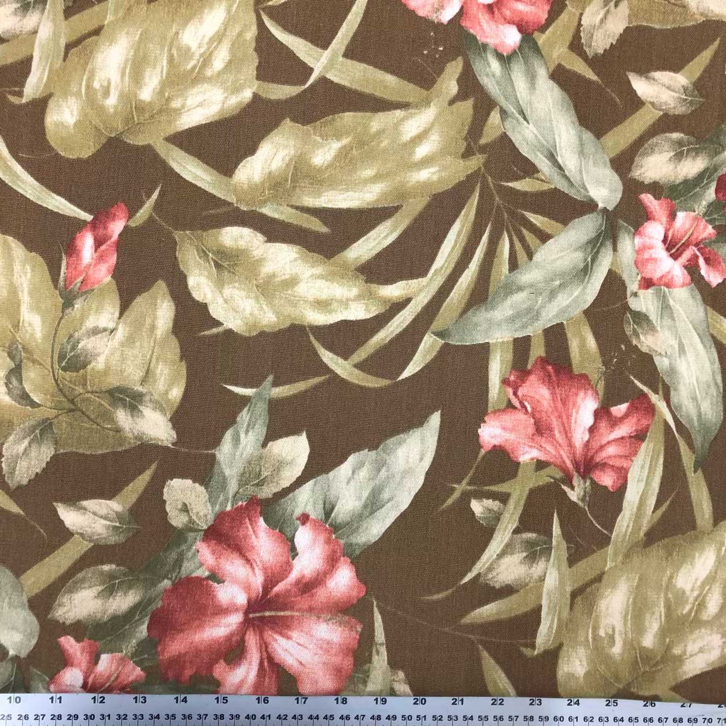 Outdoor Floral Brown