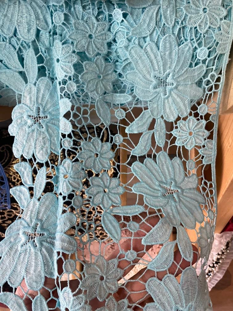 Lace Sky Blue