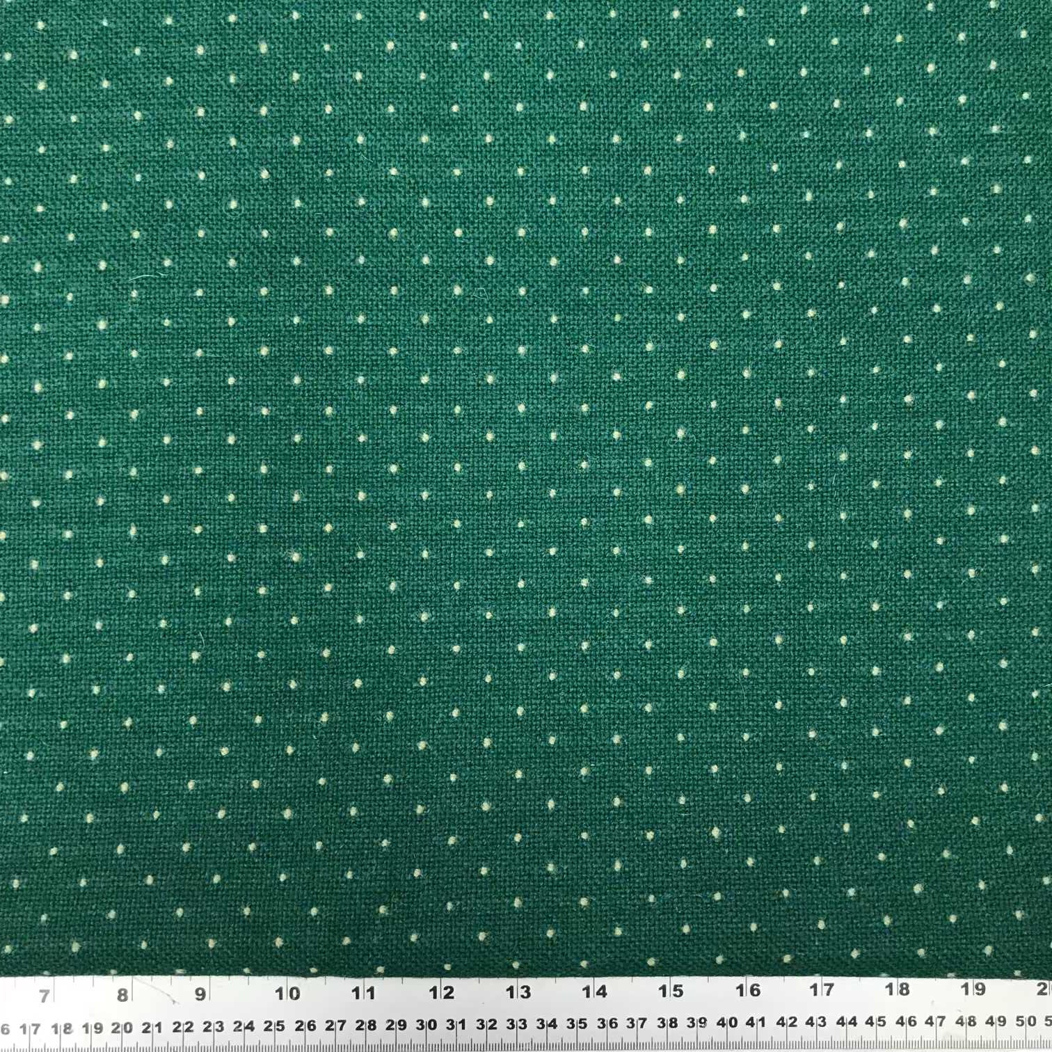 Melton Wool Polka Dot