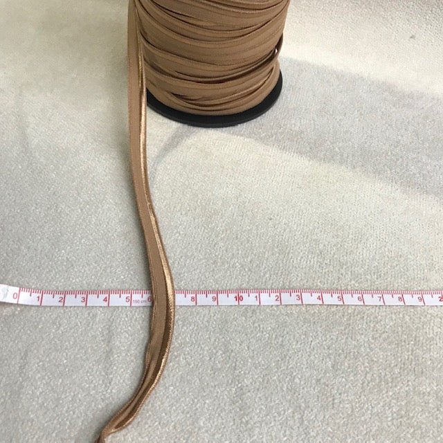 Elastic 0.4" Flat Cord Trim