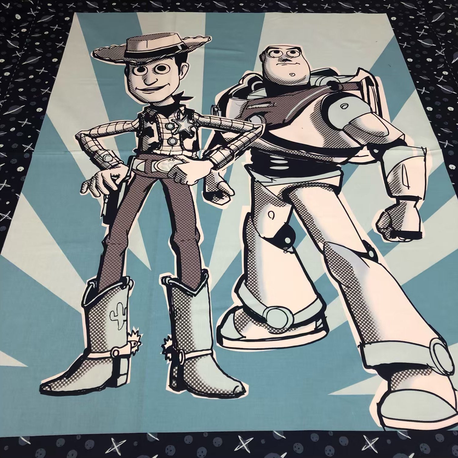 Cotton Panel Toy Story