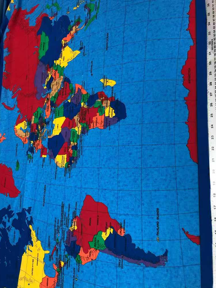 Cotton World Map