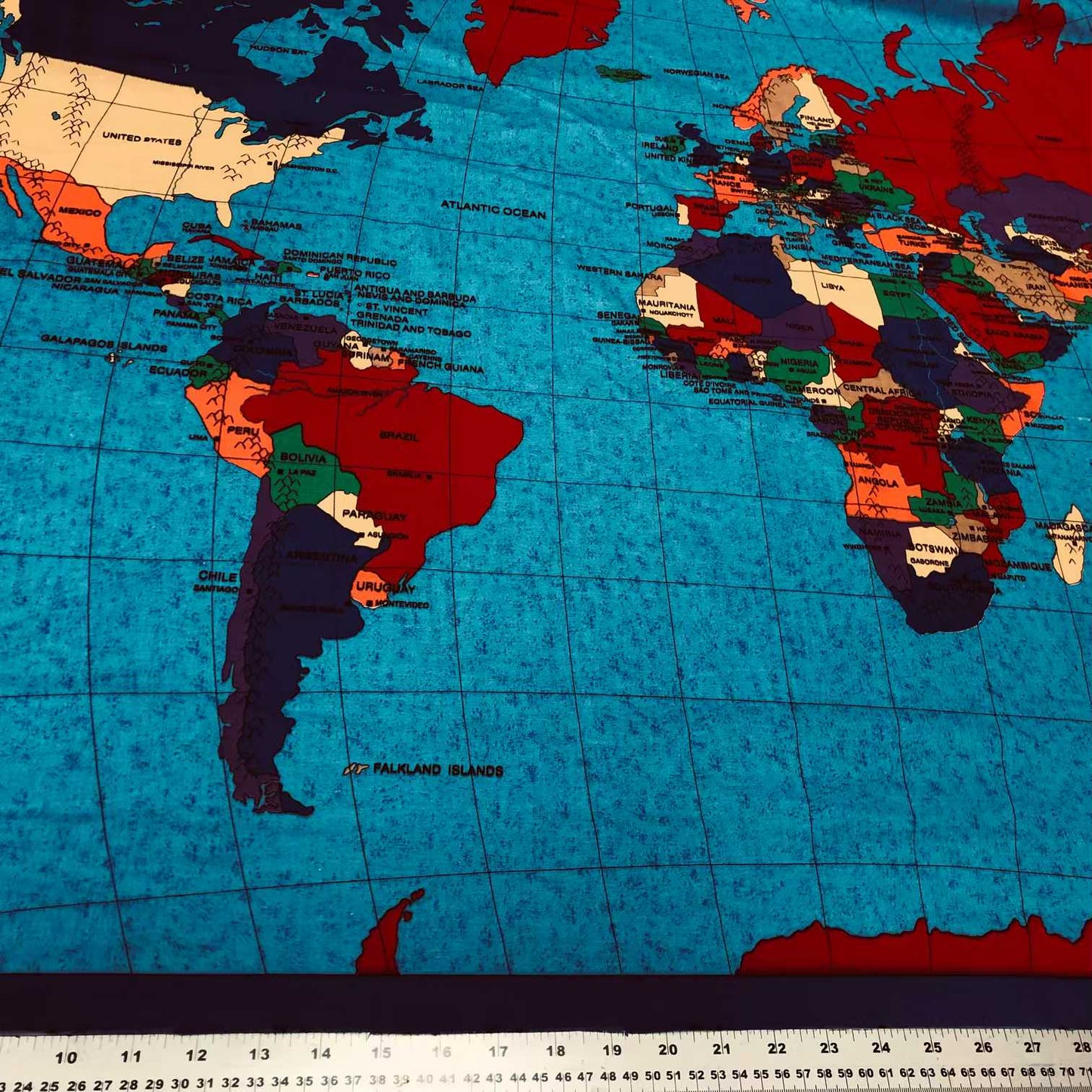Cotton World Map