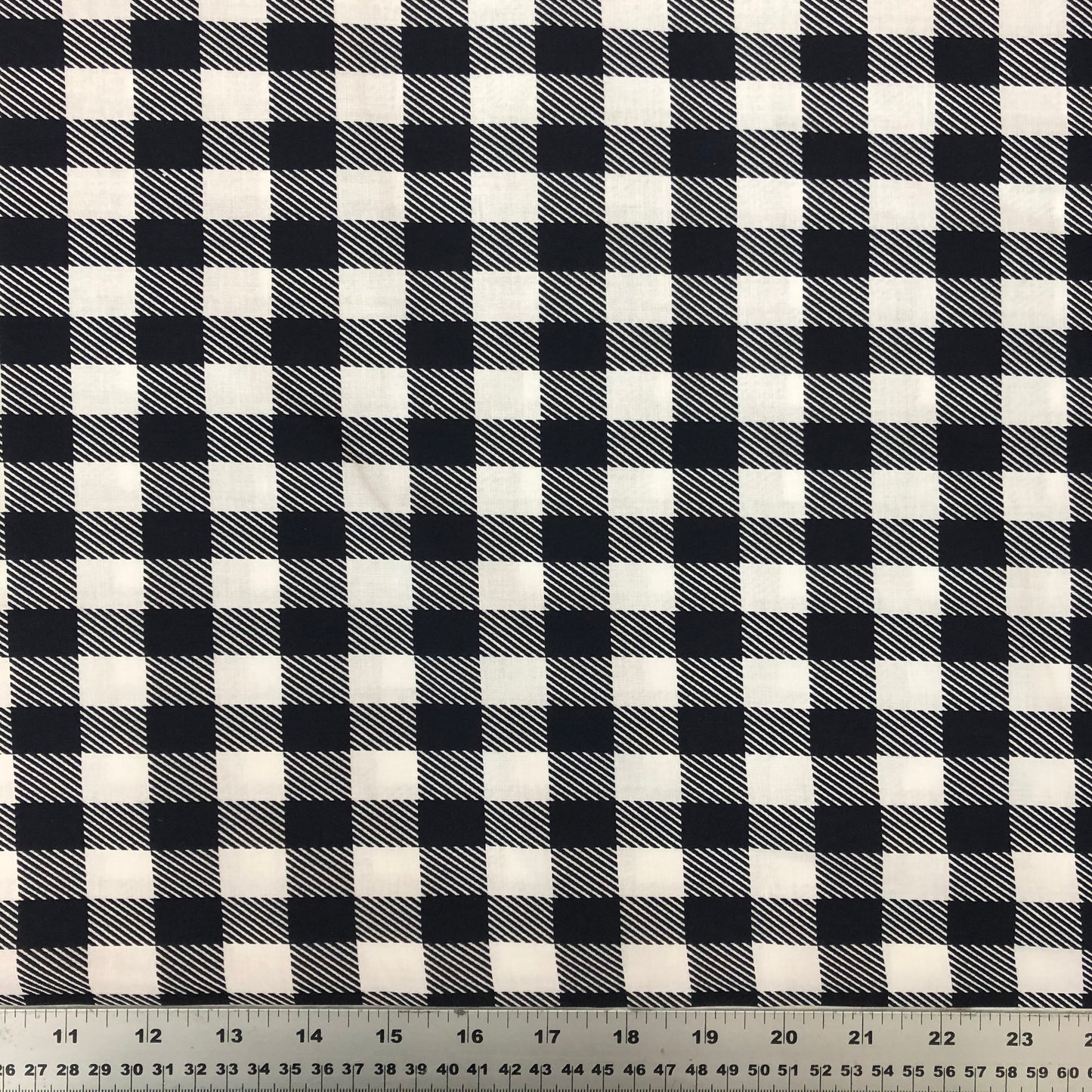 Cotton Checker( Navy Blue & white)