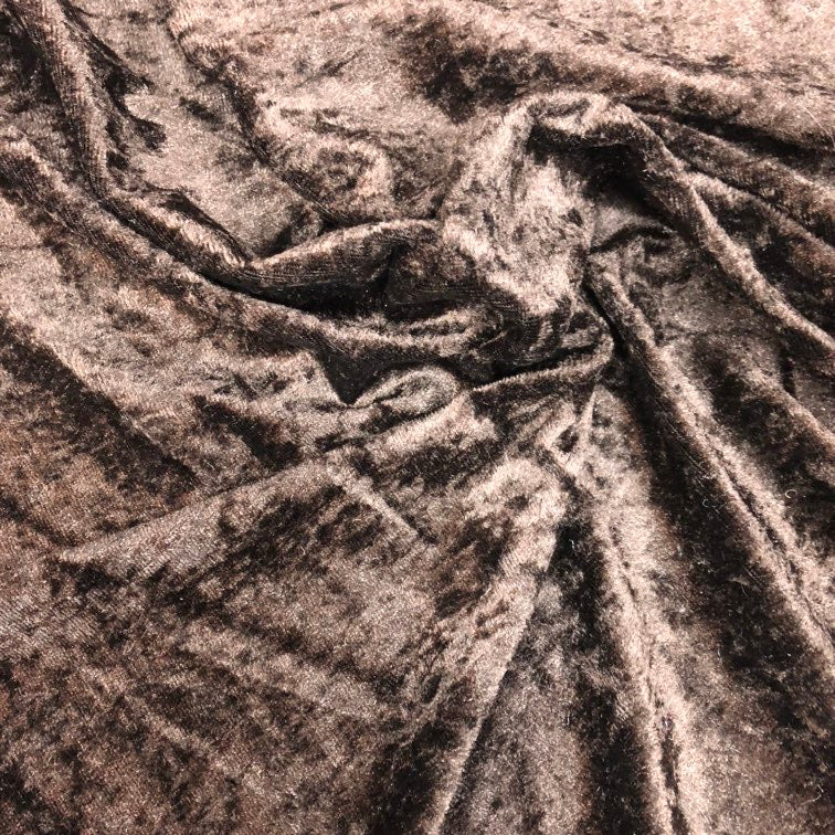 Velour (stretch velvet)Brown