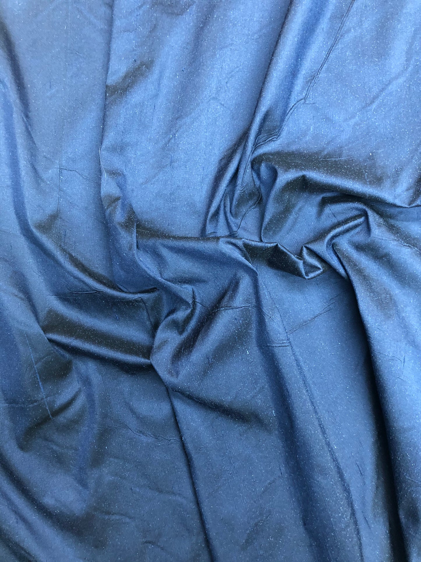 Dupioni Silk Navy