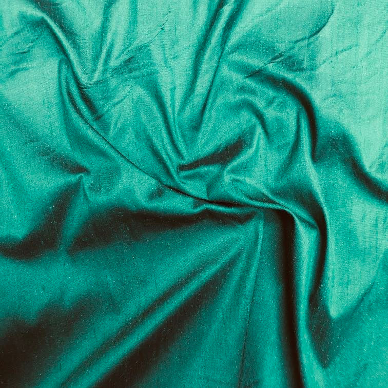 Dupioni Silk Shamrock