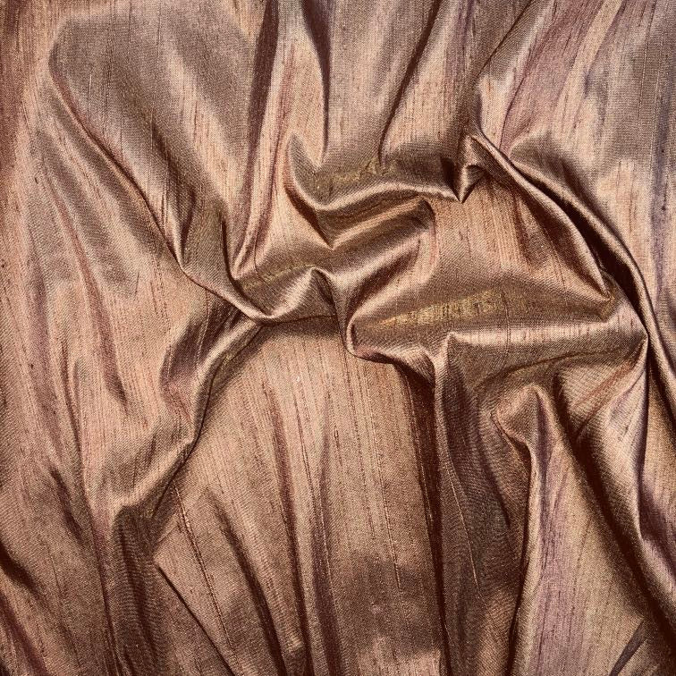 Dupioni Silk Brown