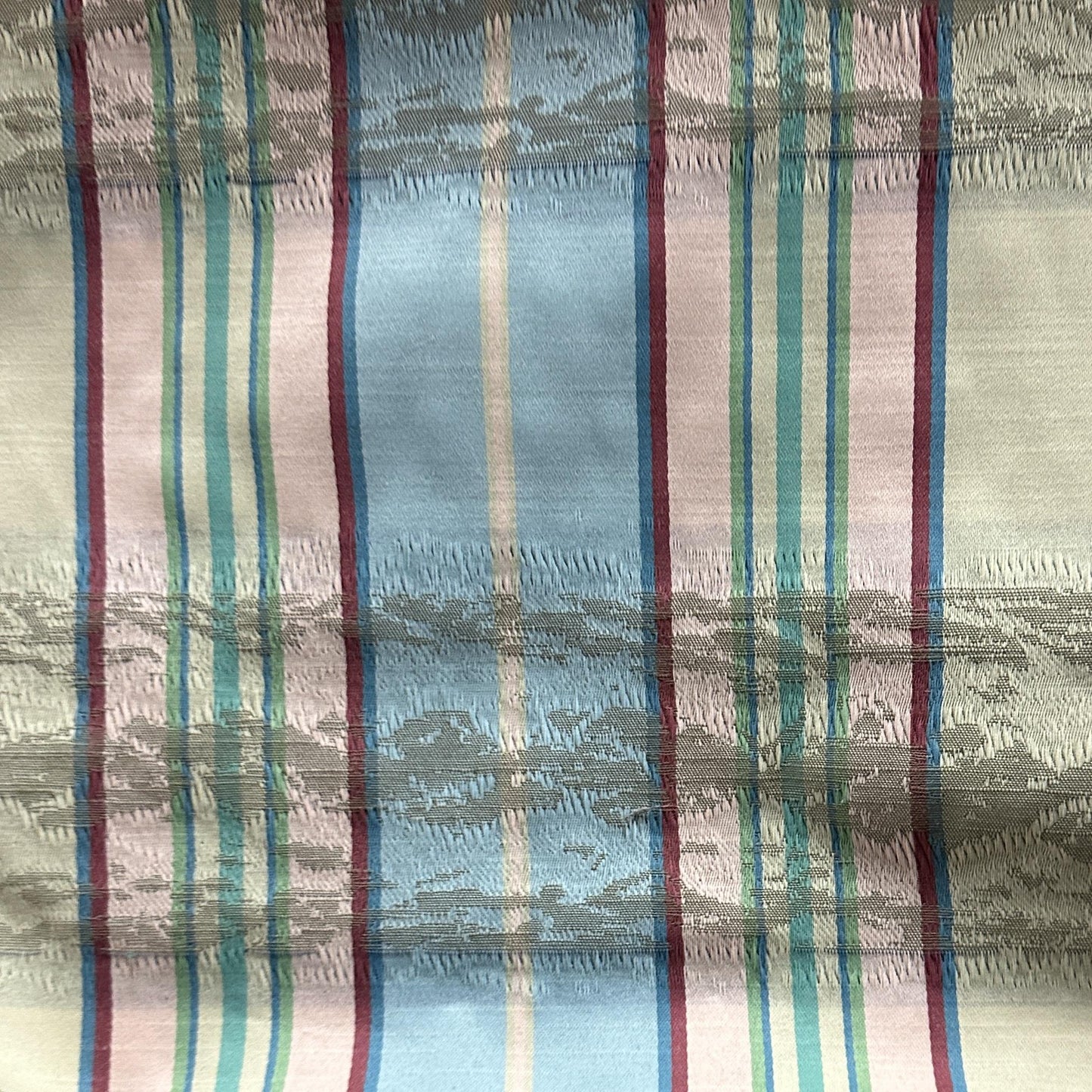 Drapery Fabric, Plaid Lines